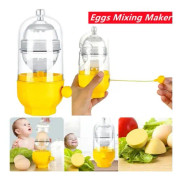 Äggblandare Manuell Blandare Äggröra Gyllene Ägg Extraktor Redskap Shaker Köksredskap