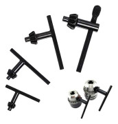 4-pack ersättningschucknyckel, elektrisk chucknyckel, 10 mm/13 mm/16 mm/20 mm, universell borrchucknyckel, för slagborr jiggverktyg