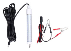 Fiskerilampa LED IP68 Vattentät 360 Grader 10W Grönt Ljus 1000lm Bred Applikation Undervattensfiskelampa