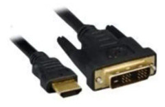 MicroConnect - Videokabel - HDMI / DVI - 28 AWG - 19 stift HDMI (M) - DVI-D (M) - 15 m - svart