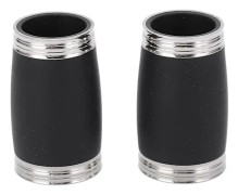 2 st Klarinett Stämrör Tunna 54mm Tonrör B Platt Instrument Tillbehör Del