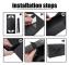 Lyxig presentask med band och lock 26,5x19x8cm Svart