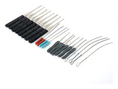 22 Pcs Set Locksmith Tools Lock Pin Broken Key Extraction Key Remove Hooks Lock Professional Hand Tools