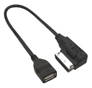 USB-ljudkabel med USB-adapter för Audi AMI MMI 2G 3G 3G+