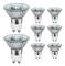 Paket med 8 Gu10 halogenlampor 35w,220v Gu10 halogenspotlightlampor2800k varma med