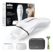 Braun Silk expert Pro 5 Pulsed Light Epilator, semi-permanent hårborttagning, laseralternativ, med påse,