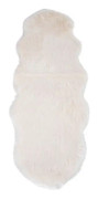 FARGGOLI Lammskinn 60x180 cm Elfenben/Vit
