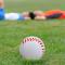 Vit PVC-baseball för träning och träning, 9 tum