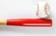Vit PVC-baseball för träning och träning, 9 tum