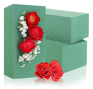 2x Fyllnadsmassor för blomsterarrangemang - Skum för färska blommor för bröllop
