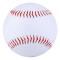 Vit PVC-baseball för träning och träning, 9 tum