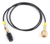 1,5M CO2-adapter Sodaslangsats Rostbeständig Enkel installation
