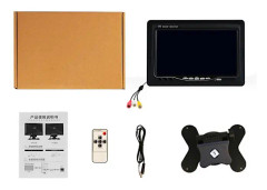 Skärm Lcddigital Monitor Backup Backkamera Bil Backspegel Dvd Video Recorder