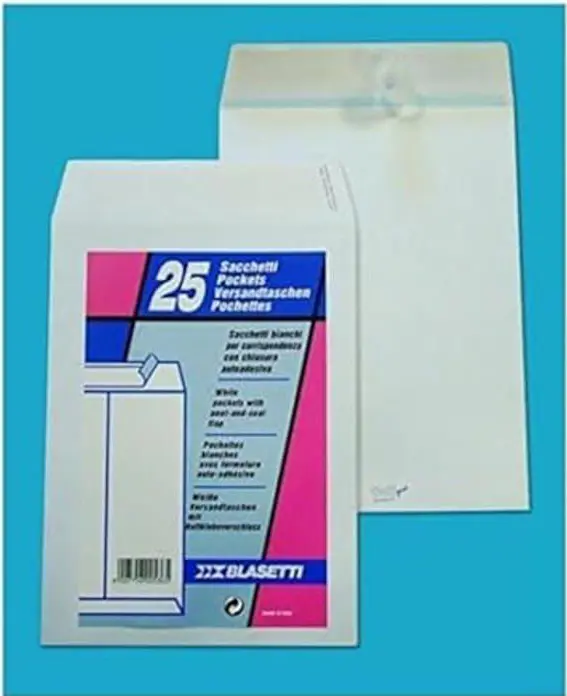 Kuvert - BLASETTI - Vitt papper 80 g/m² - 230 mm x 33 cm