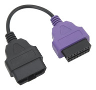 OBD2 skannerkabel Professionell diagnostisk adapterkabel Hög noggrannhet Ersättning för Fiat