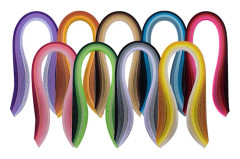 Quilling-papper för 36 färger 900 remsor Pappersquilling-set med Quilling-pappersremsor 5 mm x 39 cm för DIY Quilling-papperskonst och hantverkskortdesign