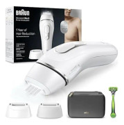Braun Silk expert Pro 5 Pulsed Light Epilator, semi-permanent hårborttagning, laseralternativ, med påse,