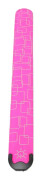 LED-säkerhetsarmbandslampor USB-laddning 3 nivåjusterbara armband för utomhus nattlöpning Rosa