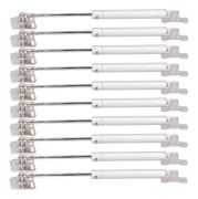 CEN 10PCS Hydrauliskt stöd Möbelskåp Tatami Soft Close Gångjärn Järnhuvud Lyftstag