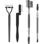 Ögonfranskam Fransseparator Verktyg Brynborste & Fransborste Professionella Ögonmakeupverktyg (4-delars set)