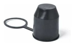 Dragkroksskydd, 50 mm Universal Dragkula Skydd Dragkulsskydd Universal Släpvagnskula med Ring