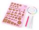 BEL-7423055267496-Papper Quilling Quilling Tool Kit för DIY, Craft Mall Board i Rose Hardware