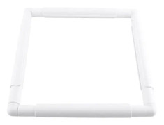 Broderiramset - Snäppramslåda för korsstygn, nålbindning och quiltning - Symaskiner (27,9*27,9cm)
