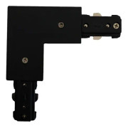 Svart L-kontakt för 1F LP-552-S-BK samlingsskenor
