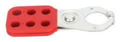 Lockout Hasp 6 hål Isolerad säkerhetslås Tagout Hasp för industriellt lockoutunderhåll