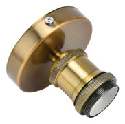 Antik guld Vintage E26 E27 lampsockel Taklamphållare - perfekt för kök, sovrum, vardagsrum