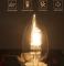 42w E14 C35 Dimbar halogenlampa Ac 220-240v Varmvit 2700k E14 Transparent halogenlampa (10st) (FMY)