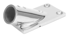 30° marinbåt rektangulär bottenbåt rostfritt stål räckesbeslag Hardware Däcktillbehör22mm
