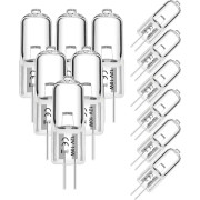 Halogenlampa med enkel installation, G4-lampa för lång livslängd, rundstrålande halogenlampa, bred användning för bänkskivor