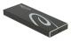 Delock - Förvaringslåda - M.2 - M.2 Card / SATA 6Gb/s - USB 3.2 (Gen 2) - svart