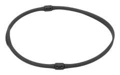 Regulatorhållare Scuba Diving Silikon Regulator Halsbandshållare Dyktillbehör Black80CM