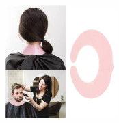 Frisörsalong Stylist Klippkrage Flexibel Silikon Vattentät Hårklippning Hals Sjal för Hårklippning Hårpermanent Hår Färgning
