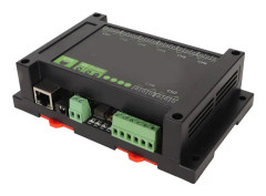 Industriell 8-kanals Ethernet-relämodul PoE-port RTU TCP med skyddskretsar Industriell DIN-skena