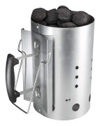 Kolstarter, grilltillbehör i kol, med dubbla handtag 31*19,5cm