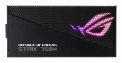 Asus ROG Strix 750W Aura Edition, ATX 3.0, 135 mm fläkt, 80PLUS Gold, semipassivt, löstagbara kablar, Aura Sync RGB - Svart