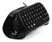 Mini trådlöst Bluetooth-speltangentbord Chatpad för PS4-kontroller