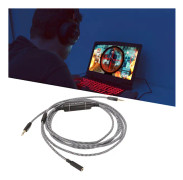 Ersättningslänk för chatt, brusreducerande ljudkort, chattlänk, ljudkabel för HD60 X HD60PRO för Switch för PS4