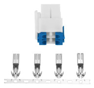 4-stifts radioströmkabelkontakt för IC-7000 IC-7600/FT-450 TS-480