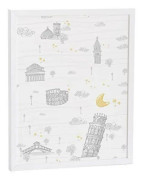 Eiffel Textile ItalyBoard, 40x 50cm, färg grå - 8435481471766