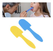 2 st Tunga Muskel Tränare Lateralisering Lyfta Bärbar Barn Plast Oral Muskel Träning Verktyg