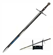 SWORD OF THE WACHER - GERALT DE RIVA STÅL SWORD PAPPER ÖPPNAARE MED S