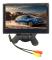Bilbackningsmonitor - 7 tum, 12-24V, 170 graders vidvinkel, färg LCD HD, tvåvägs videoingång, lastbilar, släpfordon, 12 LED-ljuskamera
