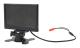 Bilbackningsmonitor - 7 tum, 12-24V, 170 graders vidvinkel, färg LCD HD, tvåvägs videoingång, lastbilar, släpfordon, 12 LED-ljuskamera