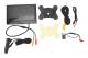 Bilbackningsmonitor - 7 tum, 12-24V, 170 graders vidvinkel, färg LCD HD, tvåvägs videoingång, lastbilar, släpfordon, 12 LED-ljuskamera