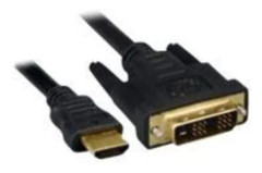 MicroConnect - Videokabel - HDMI / DVI - 28 AWG - 19 stift HDMI (M) - DVI-D (M) - 5 m - svart