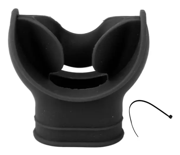 Snorkel Munstycke Ersättning, Silikonmaterial med Bra Elasticitet, Liten och Lättviktig för Resor, Kompatibel med Diverse Dykutrustning,